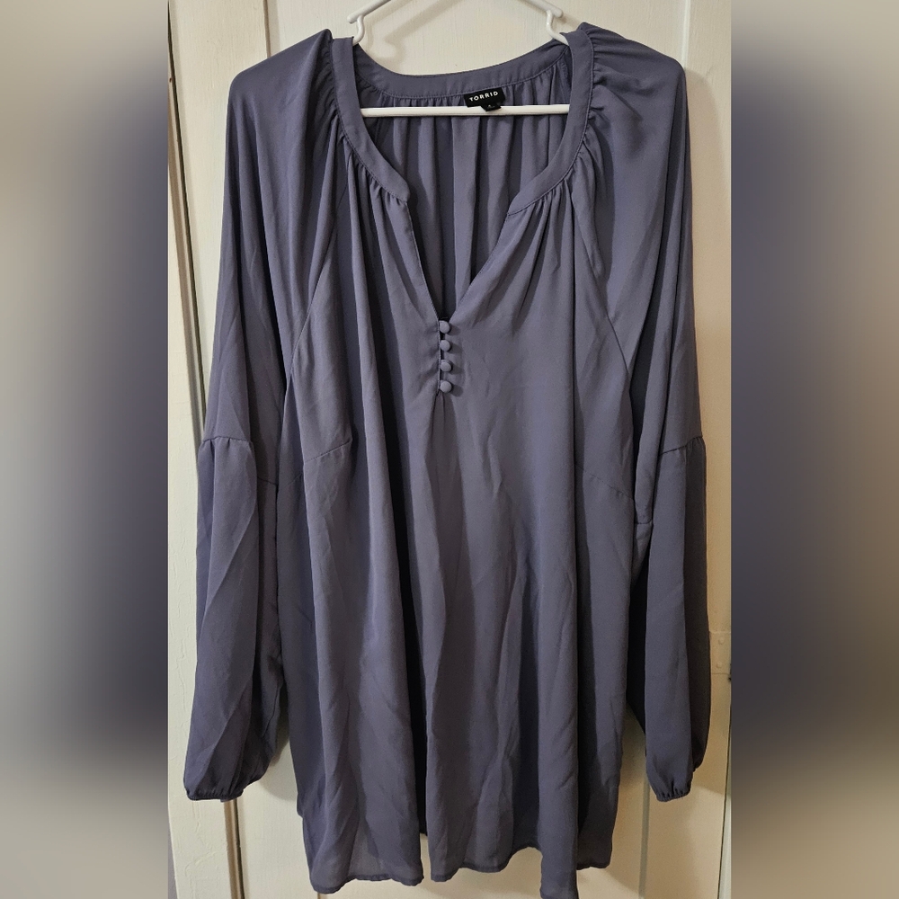 Torrid Lavender Blouse